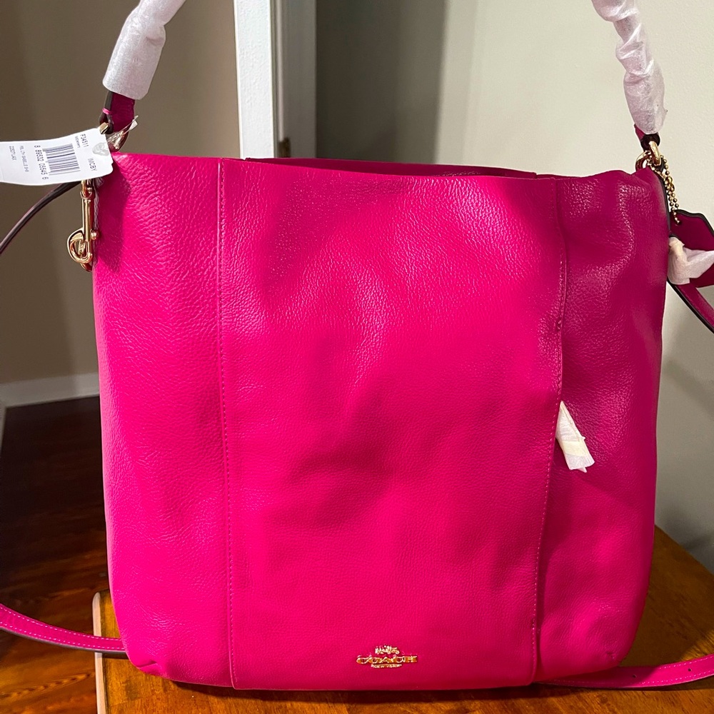 New pink Coach purse